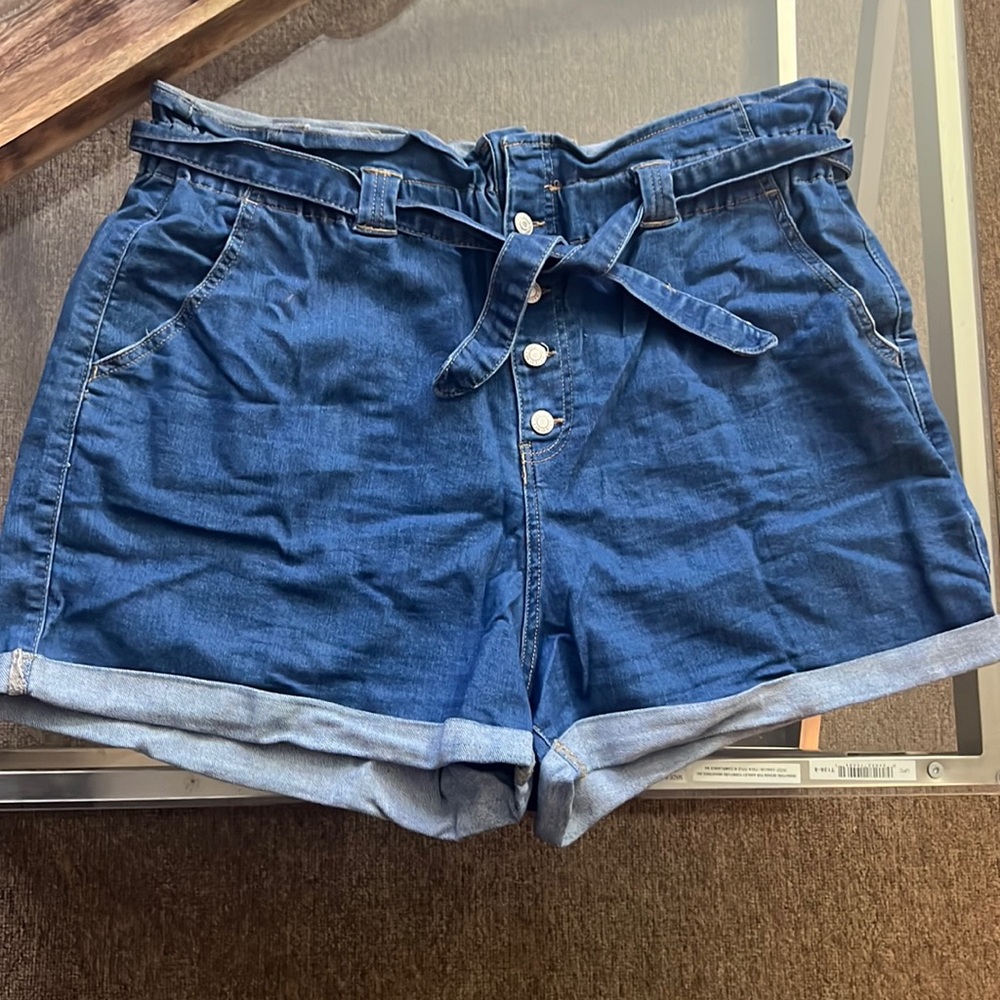 Paper bag short jean